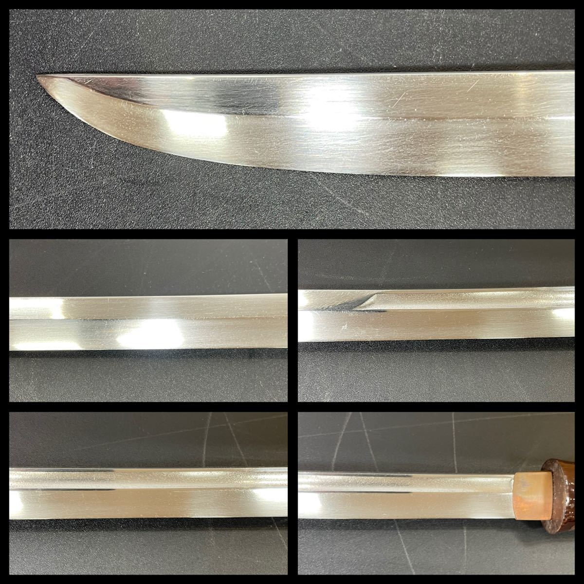 村田刀 小銃 兼正 明治二十四年 竹鞘柄 刃長60.6cm 反り0.8cm 小烏丸造り 柄に方位磁針あり 陸軍少将 村田経芳男爵 KS2 ...