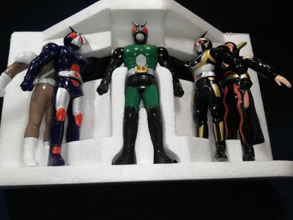 仮面ライダーブラックRX「クラッシュアタックセット」ソフビ人形