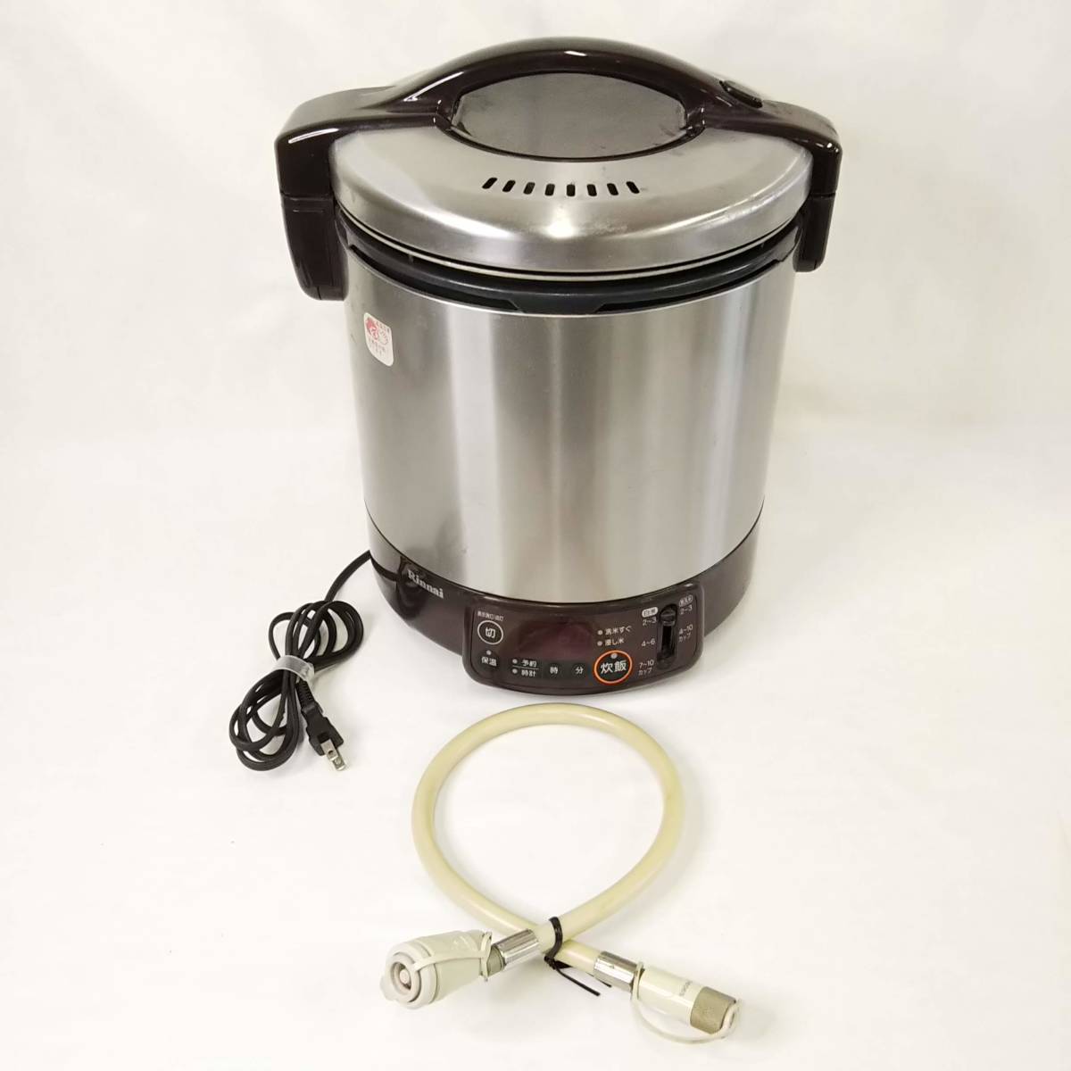 リンナイ こがまる ジャー付きガス炊飯器 10合炊き・ダークブラウン