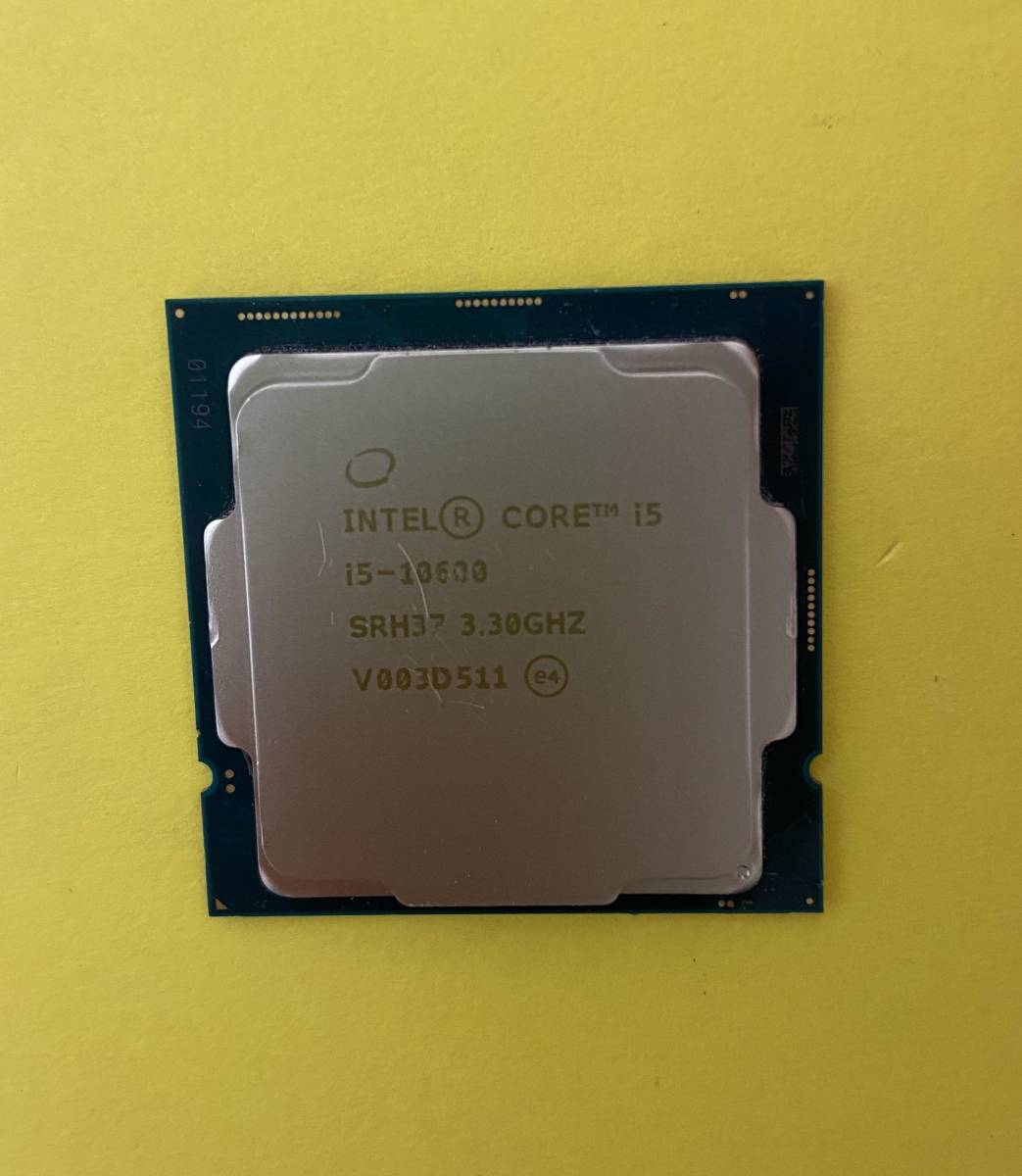 Intel Core I5 10600 中古分解品CPU を最後までご覧になり 【公式通販】