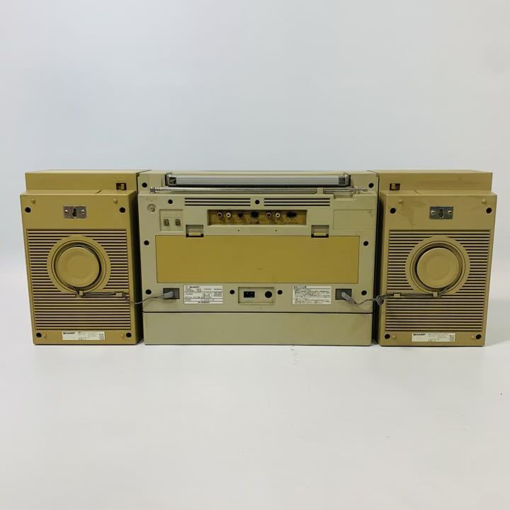 SHARP MR-990 FM/AMステレオメロディーダブルカセット D246 現状品】SHARP シャープ MR-990 FM/AMステレオメロディーダブルラジオ