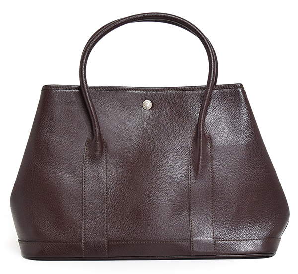 超美品◎ GRAZNER MILANO 牛革 シボ革 レザートートバッグ 茶 ガーデン ユニセックス 牛革 - | ☆3241☆イタリア・シボラグジュアリー・シボデザイン☆牛革☆ブ シュリンクレザー シャドウスムース