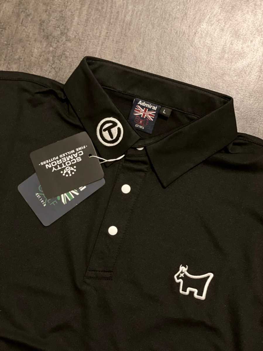 ☆SCOTTY CAMERON☆スコッティキャメロン admiral 長袖ポロシャツ L  