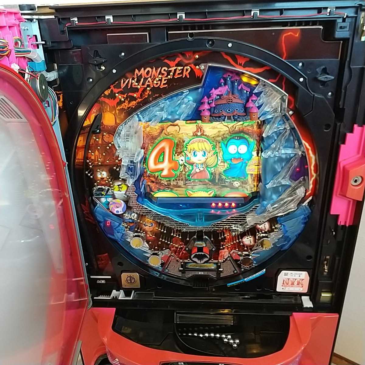 CRモンスタービレッジZM3(株)竹屋 家庭用電源 循環仕様レトロパチンコ
