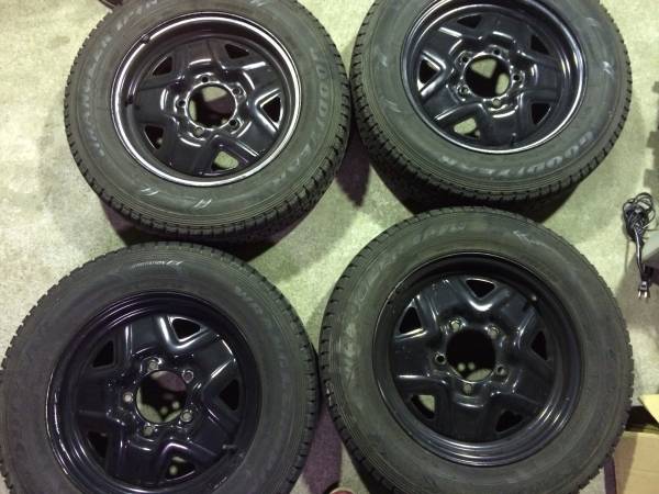 175/80R16 ジムニー 鉄チン 16×5J
