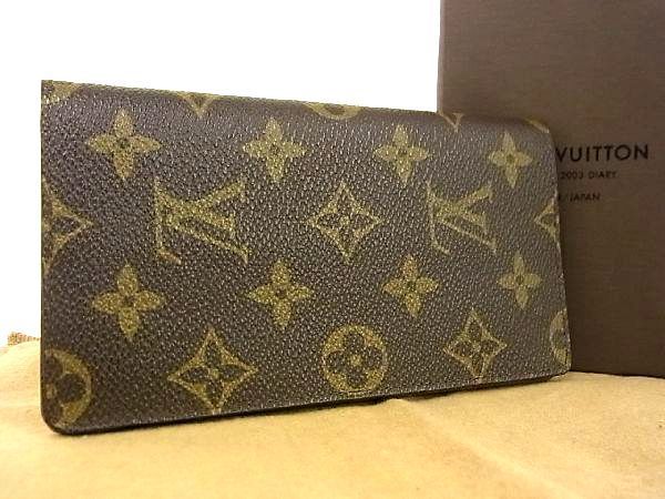 免税品購入 ルイヴィトン モノグラム スケジュール帳カバー