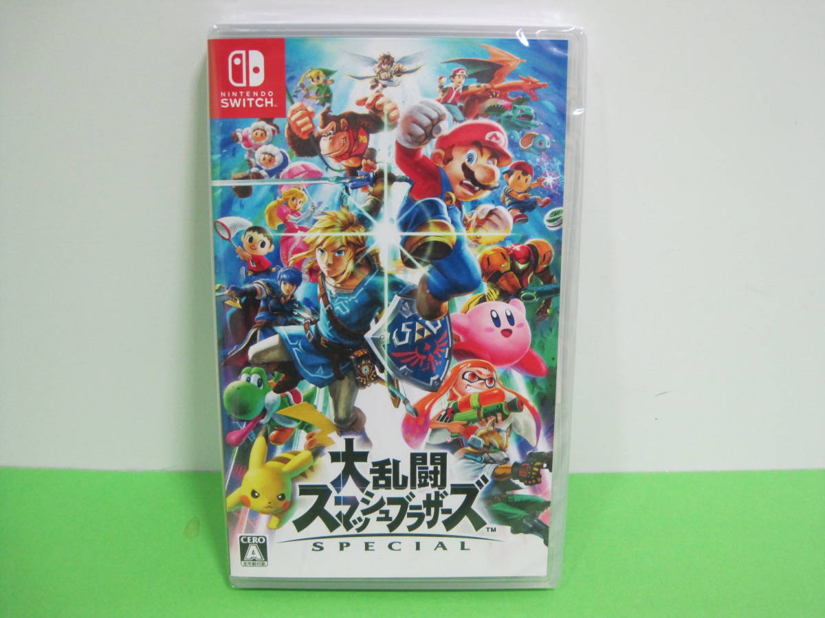 Switch 大乱闘スマッシュブラザーズ SPECIAL 未開封 未開封 Switch ソフト 大乱闘スマッシュブラザーズ SPECIAL ① 【公式