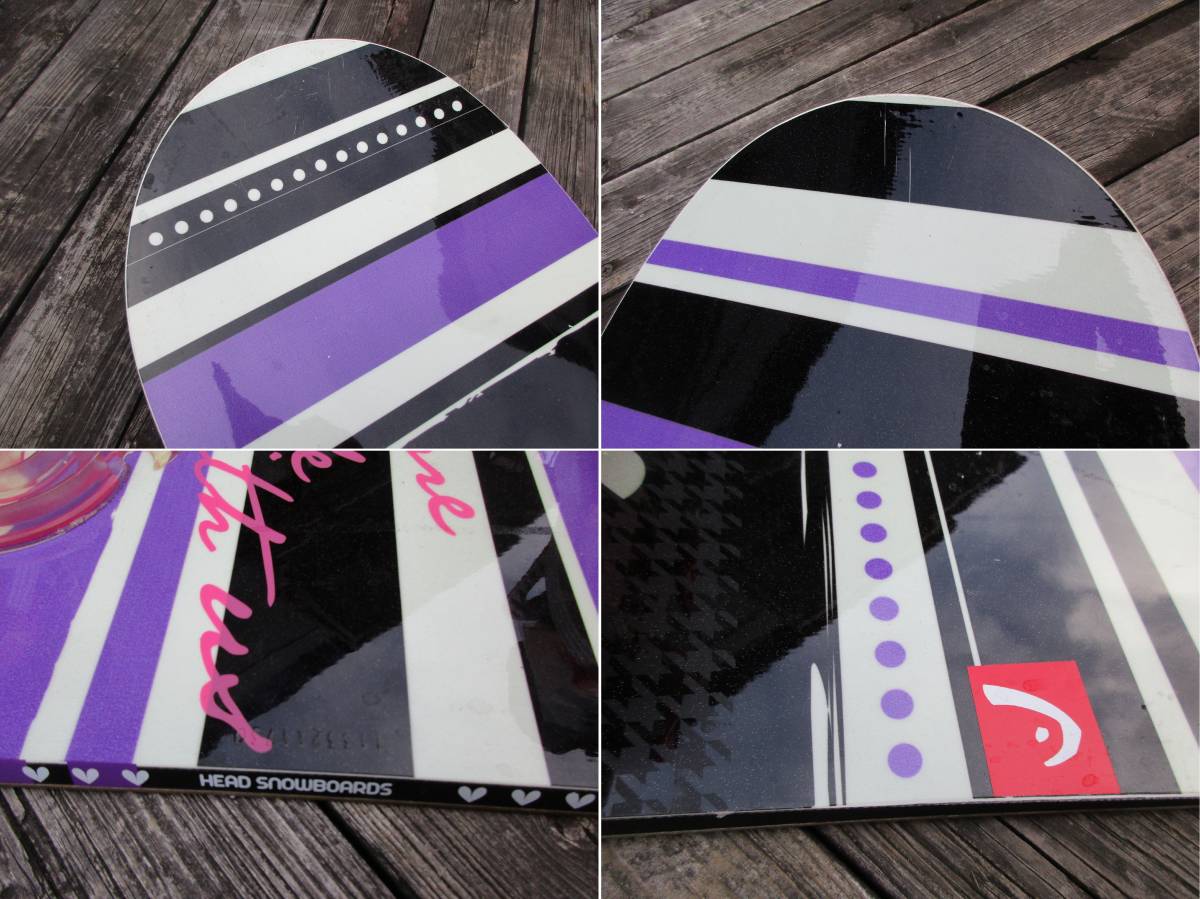 レディース スノボ 138cm HEAD SHINE HYBRID CAMBA レディース スノボ