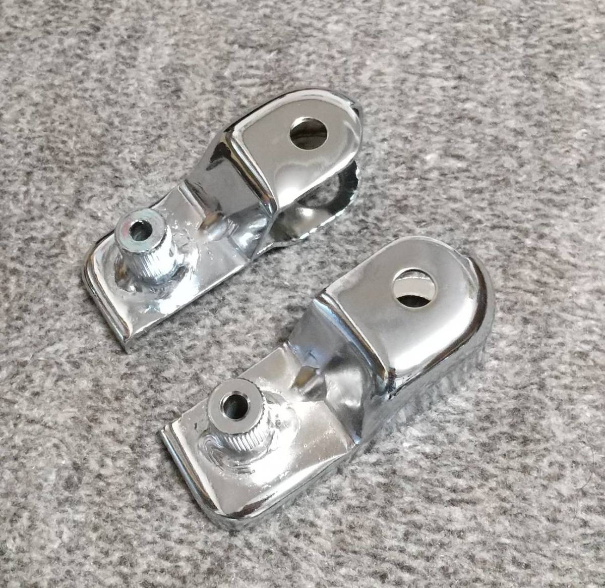 旧P HONDA CB72 リア ウィンカー ステー Rear Winker Stay CB77 左右