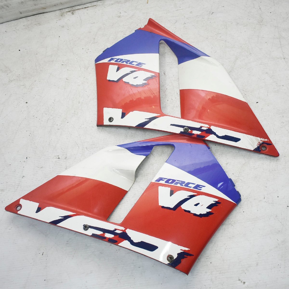 ホンダ VFR400R NC30-1108*** サイドカウル ミドルカウル 【E】BFM 