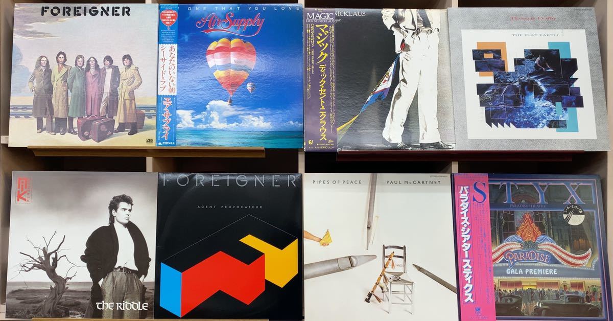 人気SALE，人気】 洋楽ロックLPレコードまとめて56タイトル