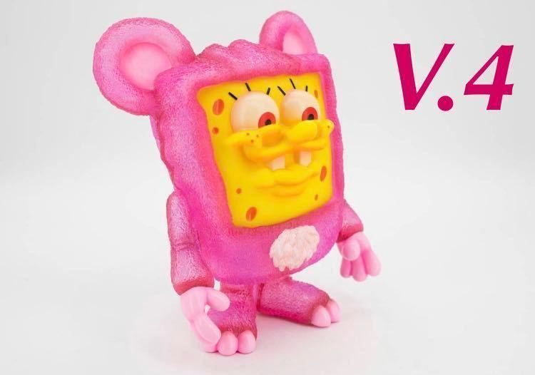 Milkboytoys It Bear Bob V 4 Pink Spongebob スポンジボブ イットベア Milkboy Toys Punkdrunkers Punk Drunkers Headlockstudio Mvh 一般 売買されたオークション情報 Yahooの商品情報をアーカイブ公開 オークファン Aucfan Com