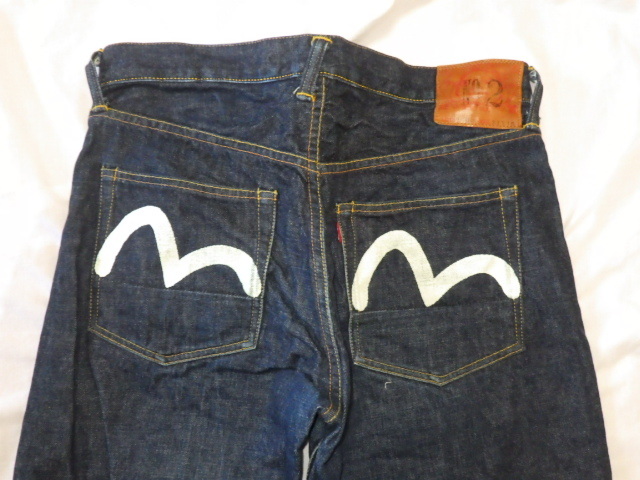 EVISU NO2 2000 大黒ペイント EVISUエヴィス2000 No2ジーンズw34☆濃紺カモメペイント大黒戎(W34