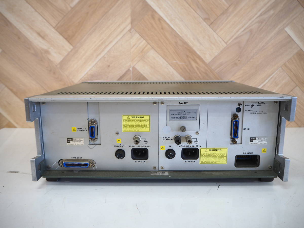 ☆【K0222-6】YOKOGAWA 横河 2553 2563 標準交流電圧電流発生器