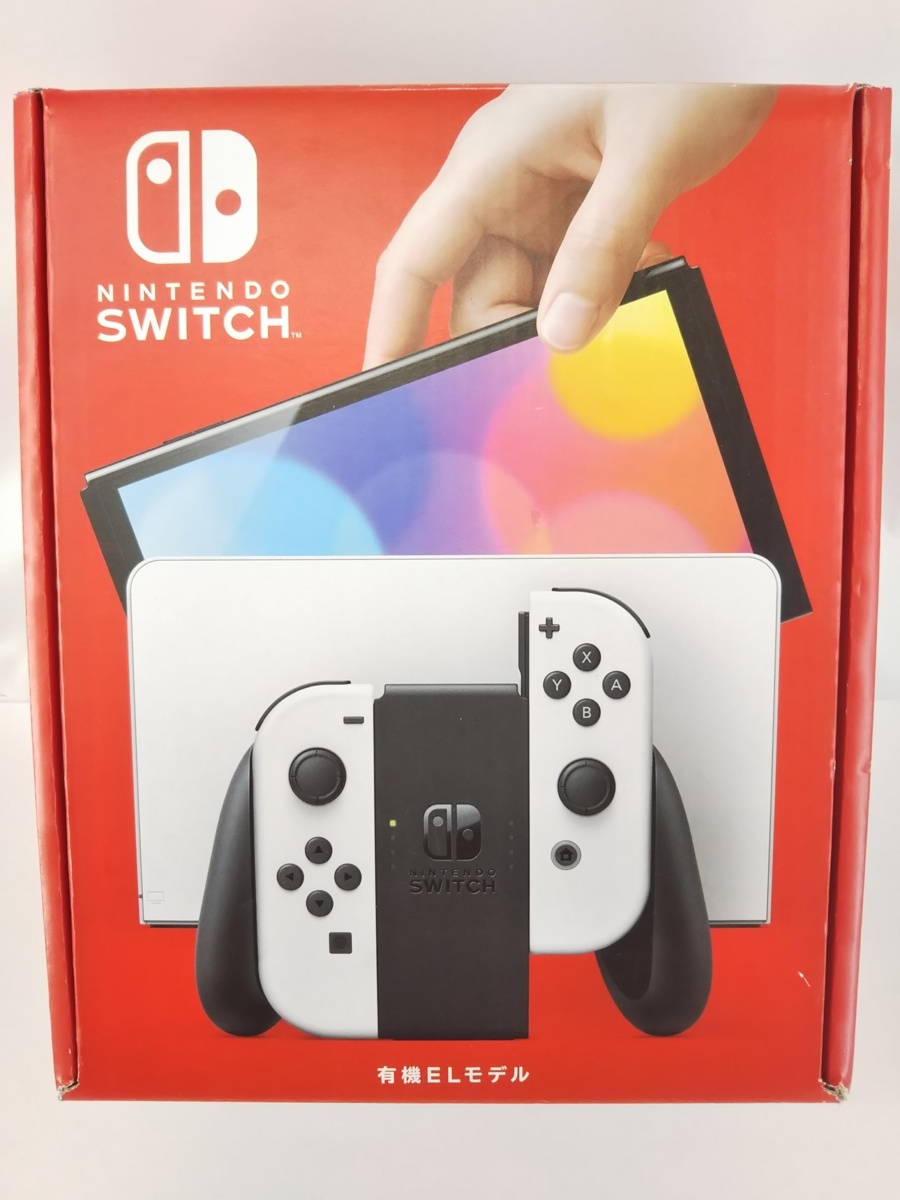 Nintendo Switch 有機ELモデル ホワイト 本体 1円~ Nintendo Switch有機el ニンテンドースイッチ本体 新型 中古