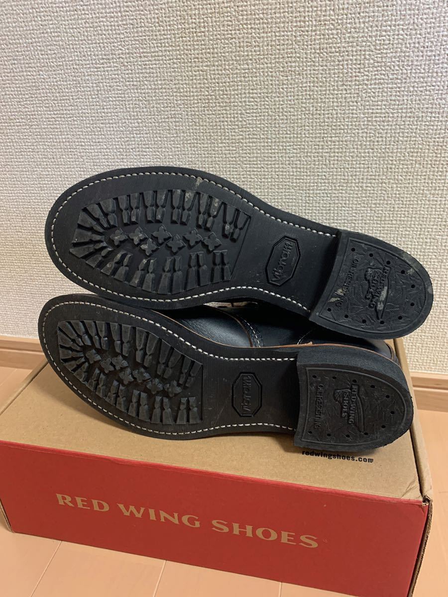 美品】レッドウィング 3345 8D ブラックスミス ブラックプレーリー 茶 