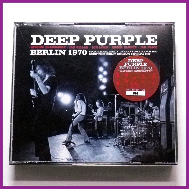 激安大特価，新作登場 J-Y73 Deep Purple / Berlin 1970 3CD シリアルナンバー入り(Deep Purple)｜売買されたオークション情報、yahooの商品情報をアーカイブ公開 - オークファン Deep Purple