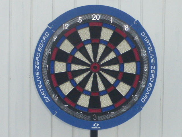DARTSLIVE ZERO BOARD ダーツボード+三脚スタンドセット ダーツライブ