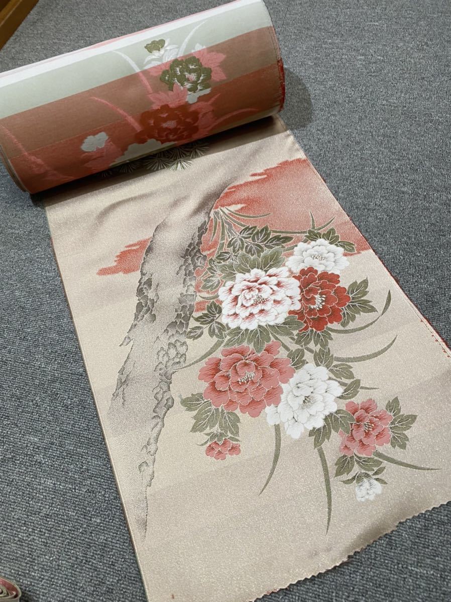 反物 生地 素材ポリエステル 長さ約4200cm×幅約37cm 夜具地 リメイク素材【1】