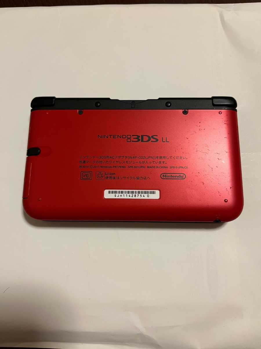 難アリ Nintendo 3DSLL 本体 ニンテンドー 3DS LL 任天堂 REDxBLACK  