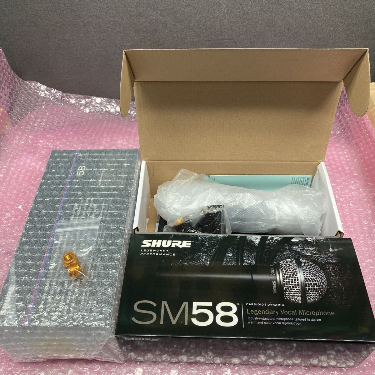 SHURE SM58-S ダイナミックマイク　２本セット　　新品　未使用_2