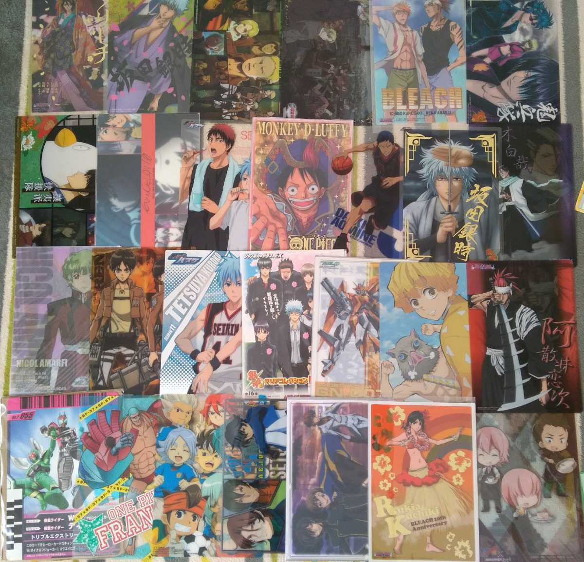 銀魂 ワンピース まとめて コードギアス シール ジャンボカードダス ブリーチ 弱虫ペダル 戦国バサラ Sale 93 Off 弱虫ペダル