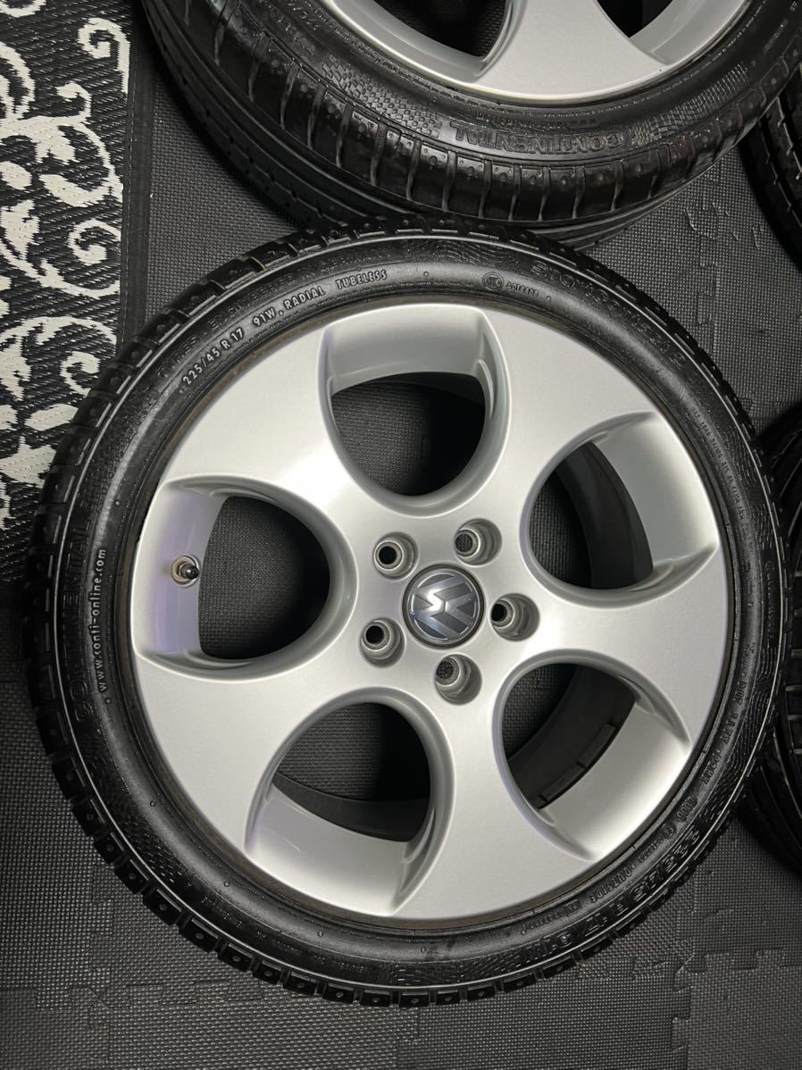 VW ゴルフ5 GTI 純正ホイール BBS RD252 フォルクスワーゲン 17インチ