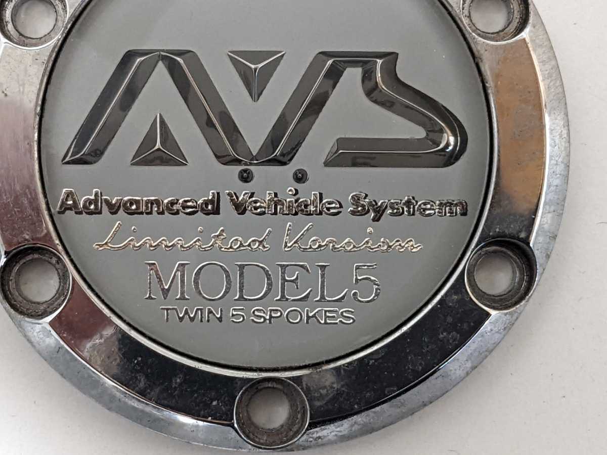 ホイールセンターキャップ 17インチAVS Model5 Limited Version(社外品 