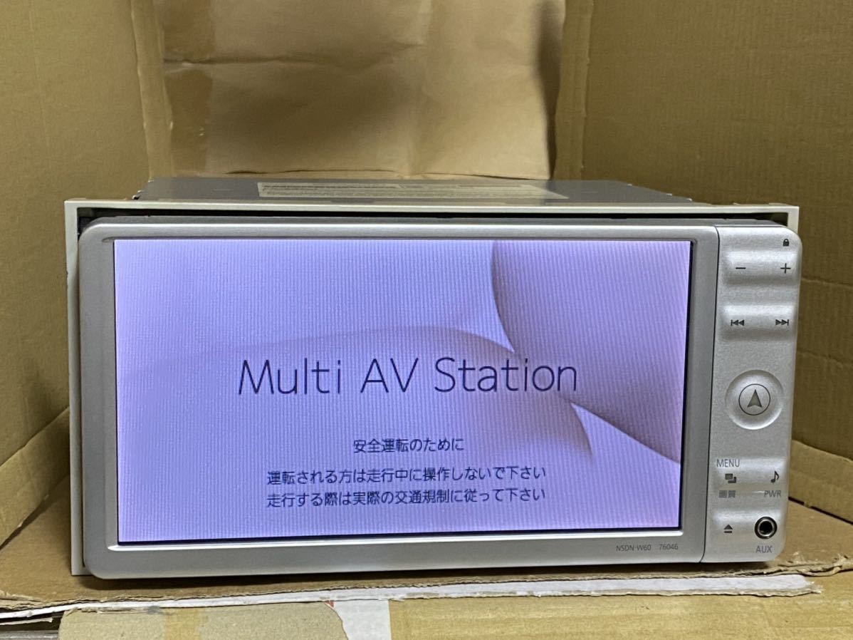 トヨタ純正 SDナビ NSDN-W60 DVDビデオ再生 Bluetooth ハンズフリー