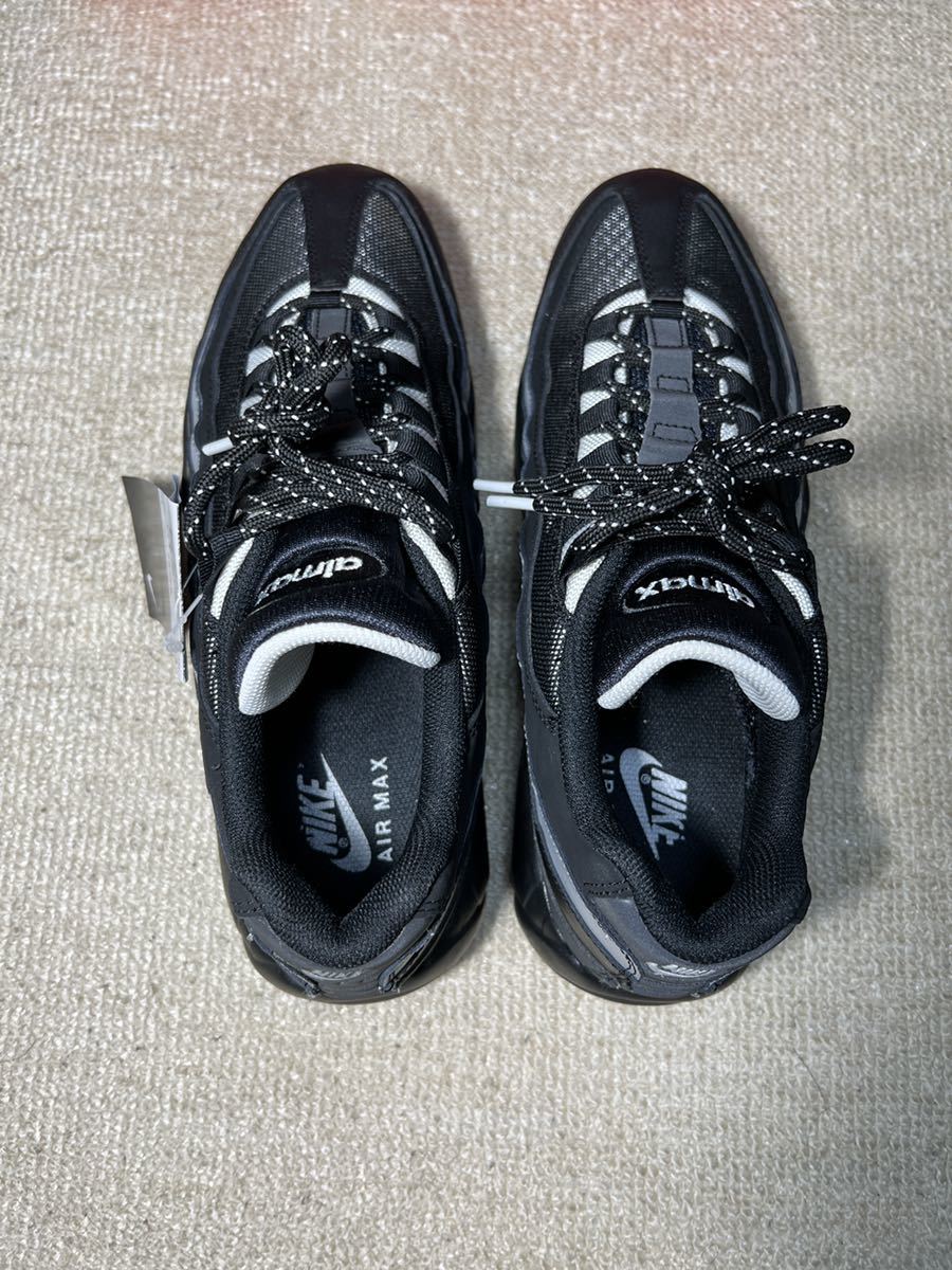 美品 NIKE AIR MAX 95 ESSENTIAL US11(29.0Cm) ブラック/グレー ナイキ  