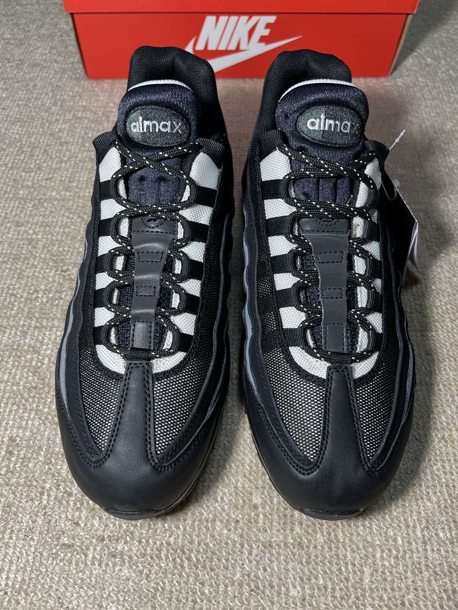 美品 NIKE AIR MAX 95 ESSENTIAL US11(29.0Cm) ブラック/グレー ナイキ  