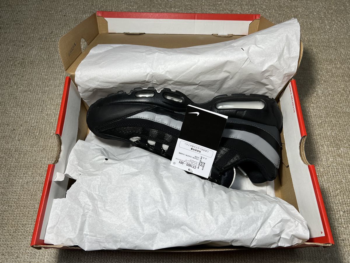 美品 NIKE AIR MAX 95 ESSENTIAL US11(29.0Cm) ブラック/グレー ナイキ  