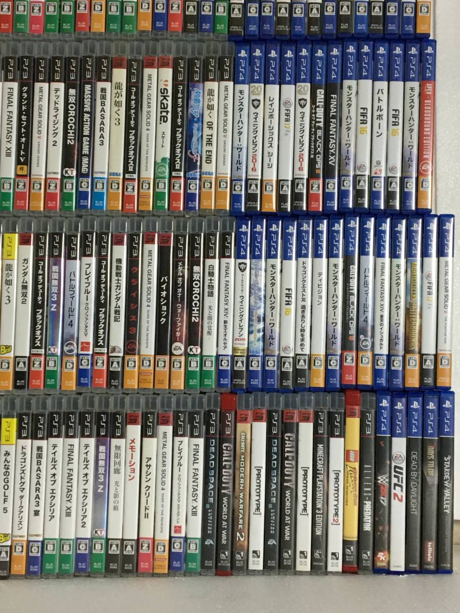 F731 PS4 PS3 ソフト 超大量 500本 まとめ売り ラチェット&クランク1+2 