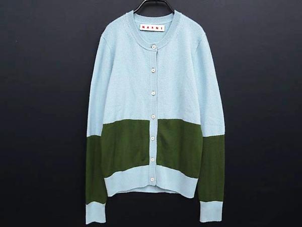 マルニ MARNI カシミヤ100% ニット カーディガン size38 ◇■
