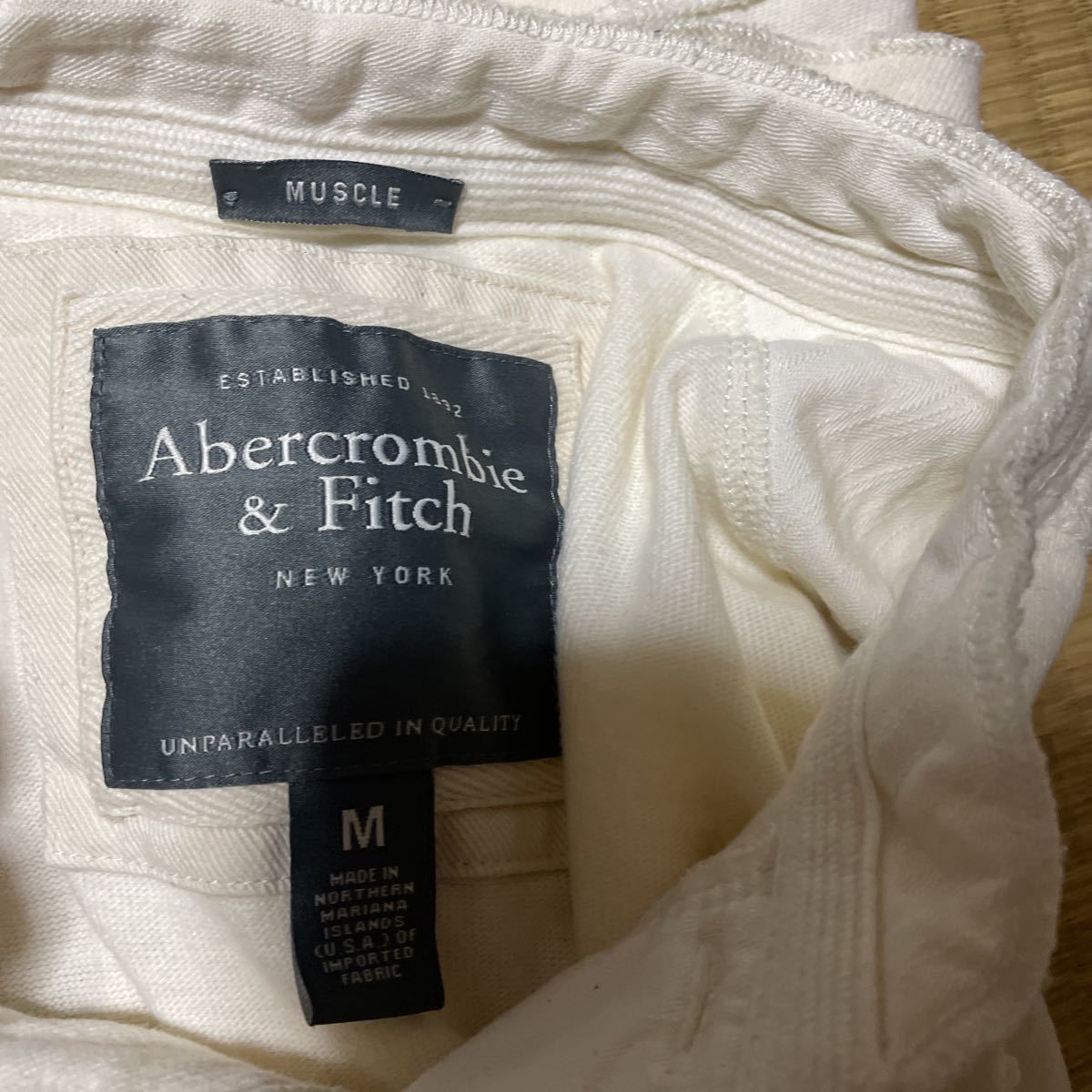美品/Abercrombie&fitch/アバクロンビー&フィッチ/アバクロ/ヘンリー 