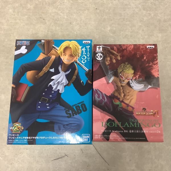 1円 One Piece 造形王頂上決戦 等 ドンキホーテ ドフラミンゴ サボ 他 フィギュア 売買されたオークション情報 Yahooの商品情報をアーカイブ公開 オークファン Aucfan Com