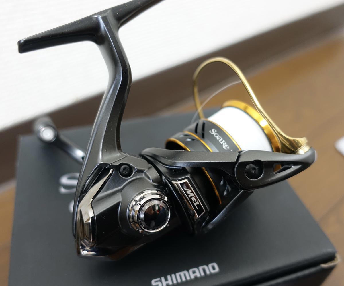 シマノ 21 ソアレ XR C2000SSPG 美品 ライン付き SHIMANO soare検 
