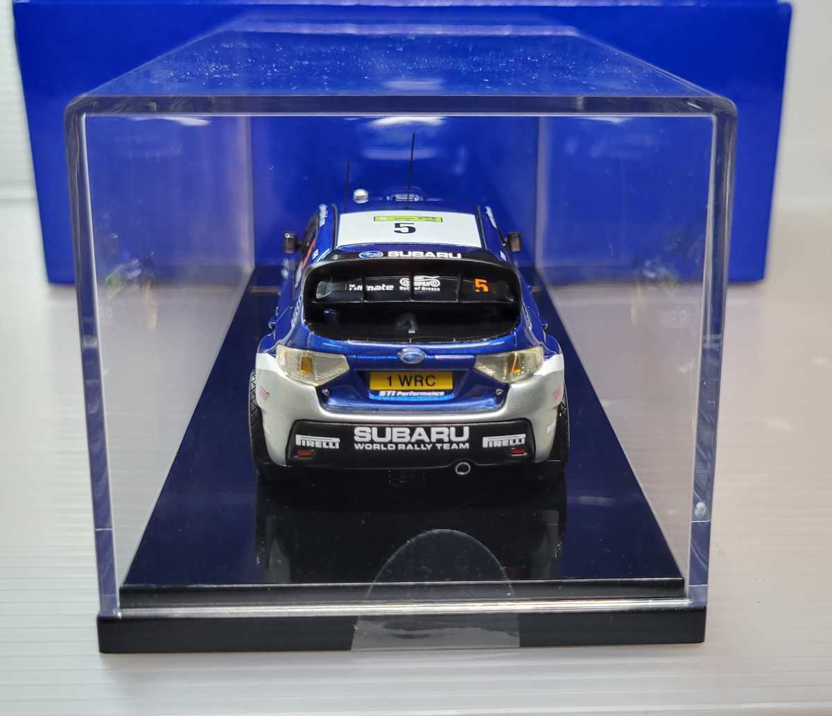 STI 1/43 スバル インプレッサ WRC 2008 SUBARU IMPREZA 2008 No.5