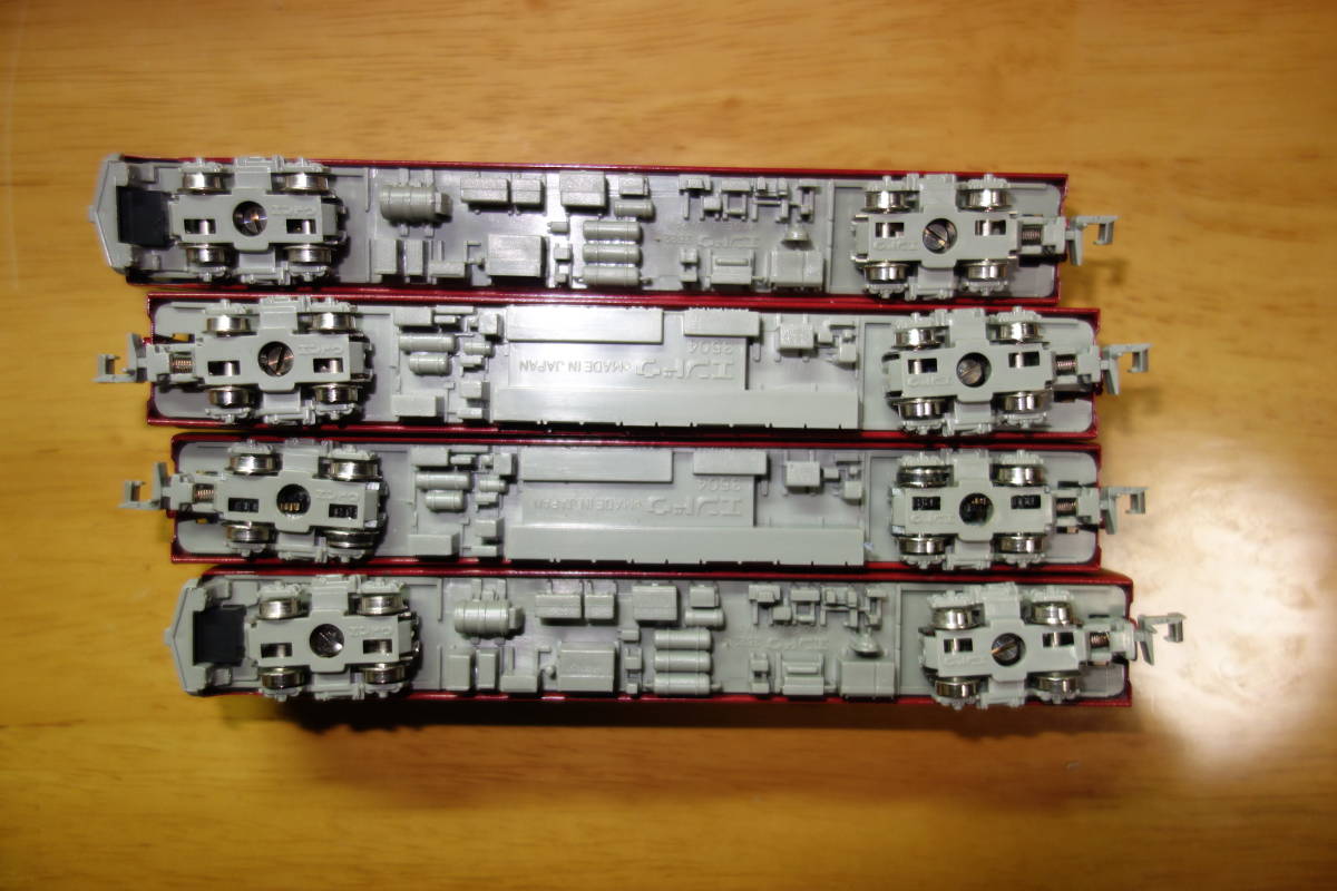 ジャンク No.10 金属製 エンドウ 近鉄 8800系 4両 動力あり 近畿日本鉄道