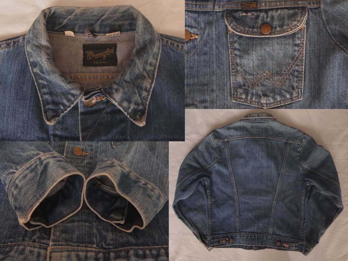 70s ビンテージ wrangler 黒タグ 縄文字 ラングラーUSAアメリカ製 