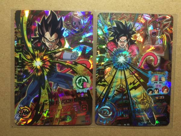 ドラゴンボールヒーローズ 孫悟空 GT ベジータ GT セット