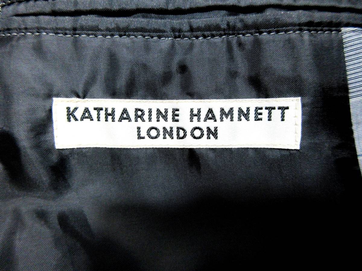 キャサリンハムネット KATHARINE HAMNETT チェック柄 2B テーラード 