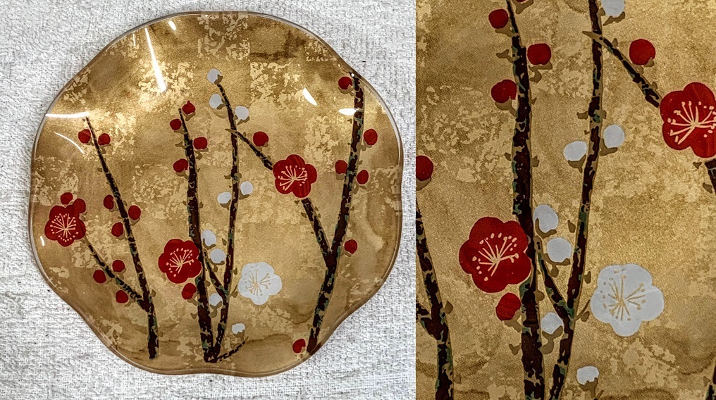 お正月に！ 稀少！尾形光琳　華やかな金彩　ガラス飾り皿　≪琳派≫【和モダン】新品 Amazon.co.jp: 光琳絵皿セット＜食器＞尾形光琳 和食器 ガラス食器 角