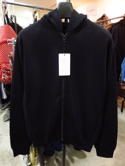 N.HOOLYWOOD ミスターハリウッド EXCHANGE SERVICE COTTON / POLYESTER SWEATPARKA コットンポリ ジップ スウェット パーカー 黒 36 新品