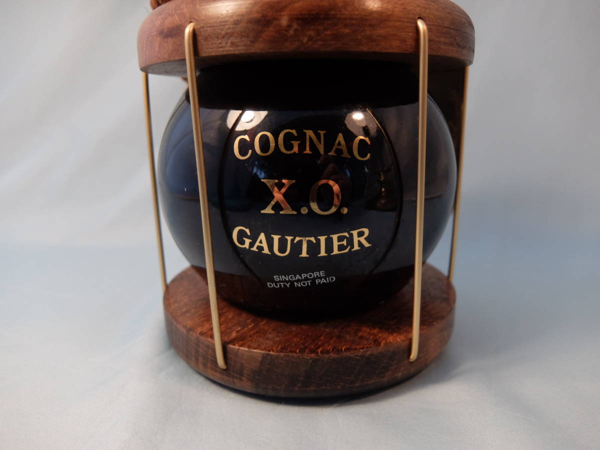 未開栓 古酒 GAUTIER XO LANTERN COGNAC ゴーティエ エックスオー