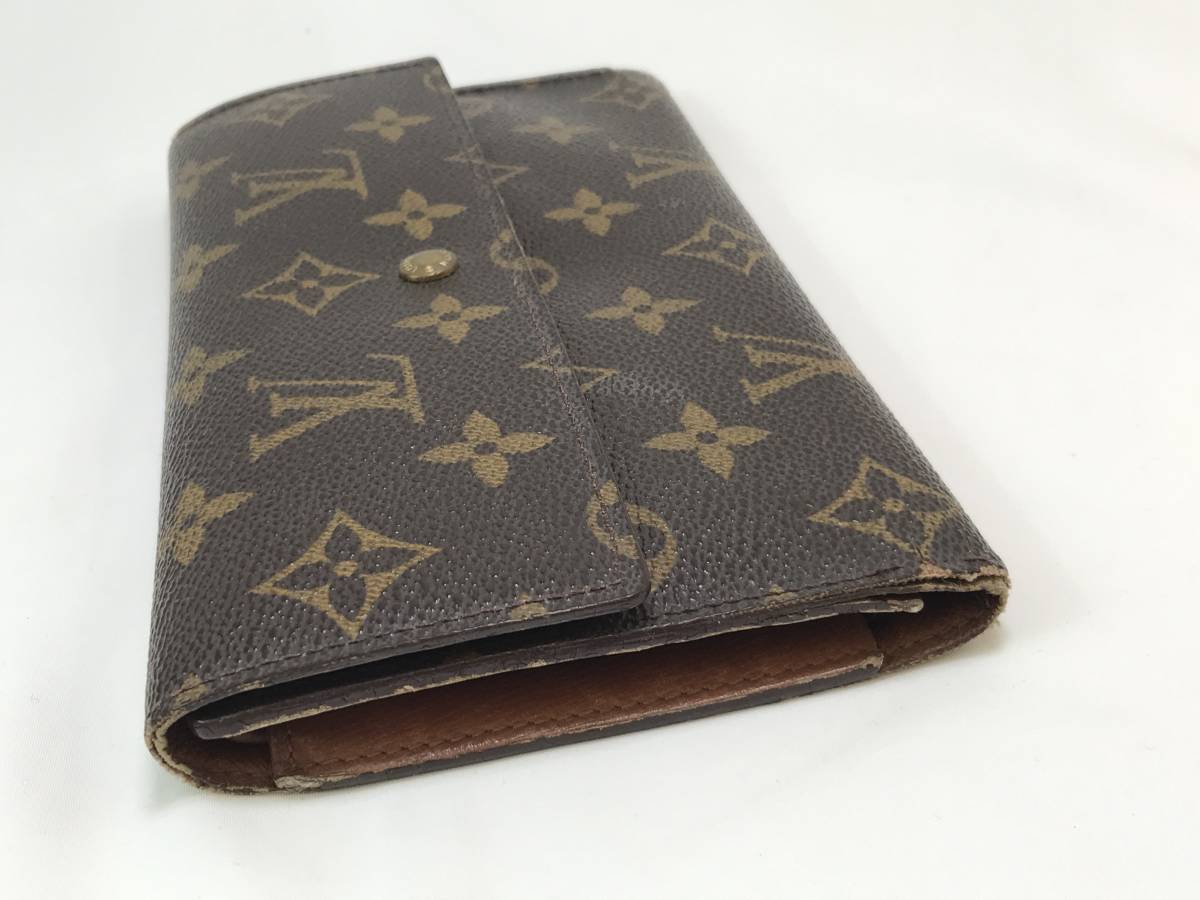 LOUIS VUITTON ルイヴィトン モノグラム ポルトフォイユ クレディ 長