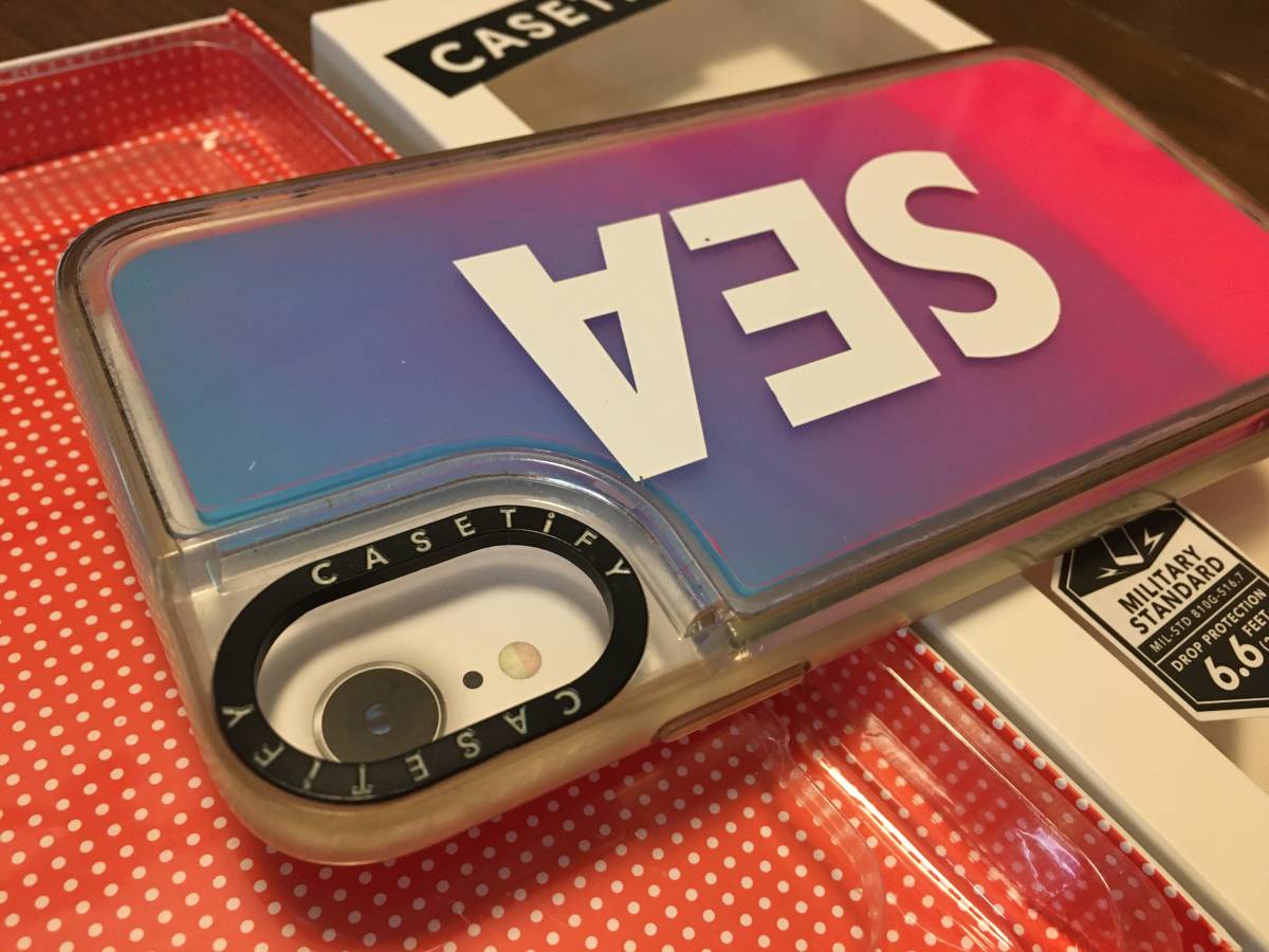 即決!! XR専用 WIND AND SEAウィンダンシー iPhoneケースcasetify