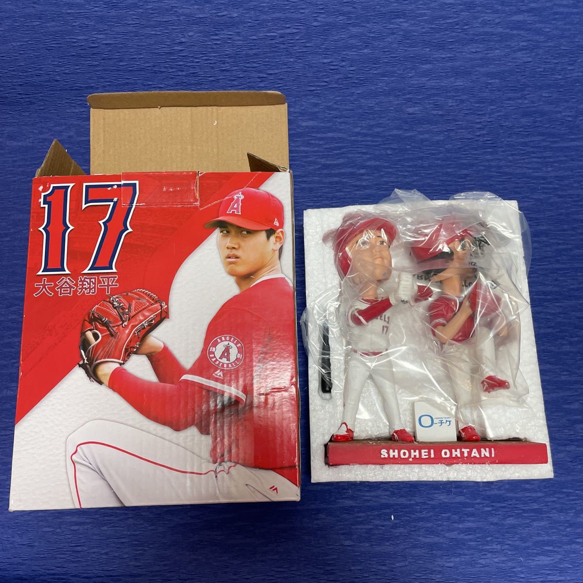 大谷翔平 バブルヘッド人形 エンゼルス 「二刀流」 2018年配布