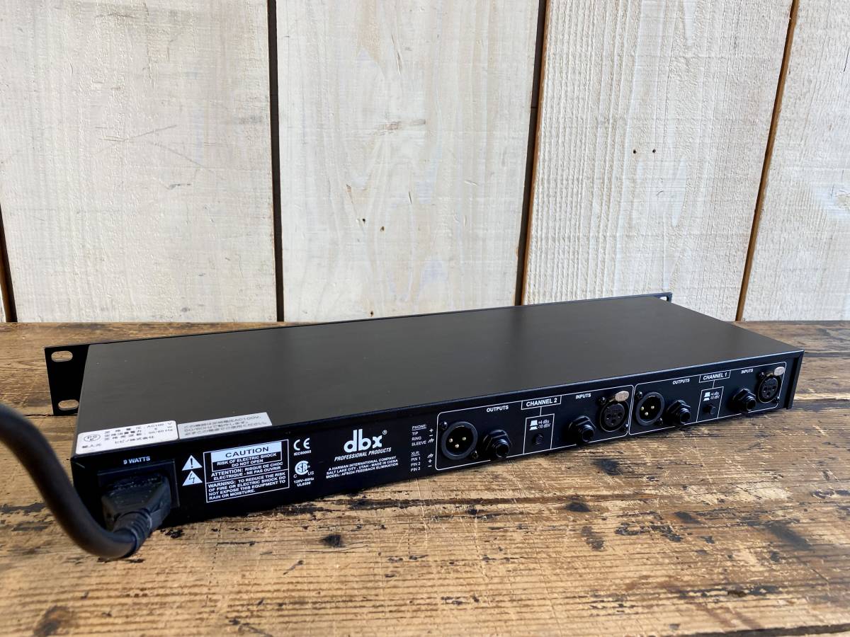 dbx製 ハウリングサプレッサー AFS224 ☆K レコーディング、PA機器