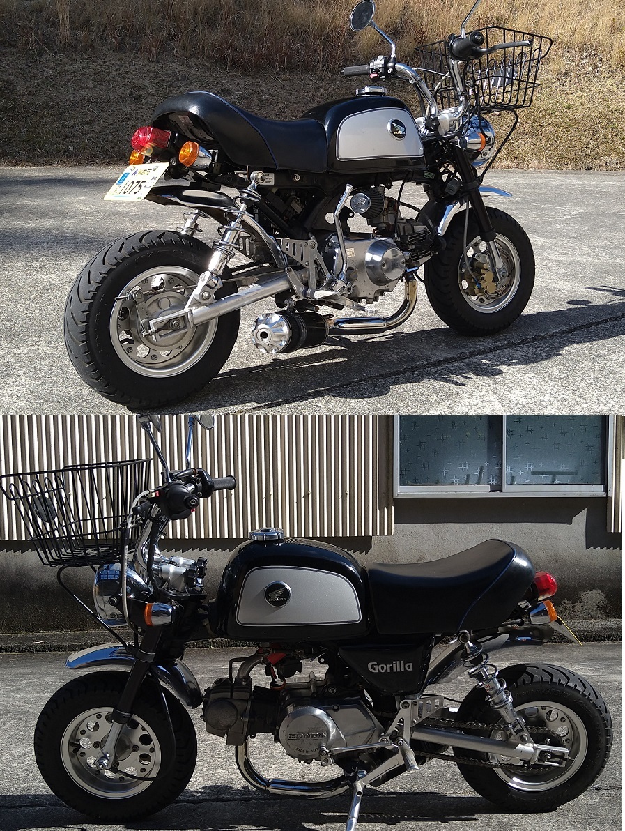 ホンダ ゴリラ 97㏄ Z50JW 12V カスタム(51cc-125cc)|売買された ホンダ ゴリラ 97㏄ Z50JW 12V カスタム(51cc-125cc)|売買された